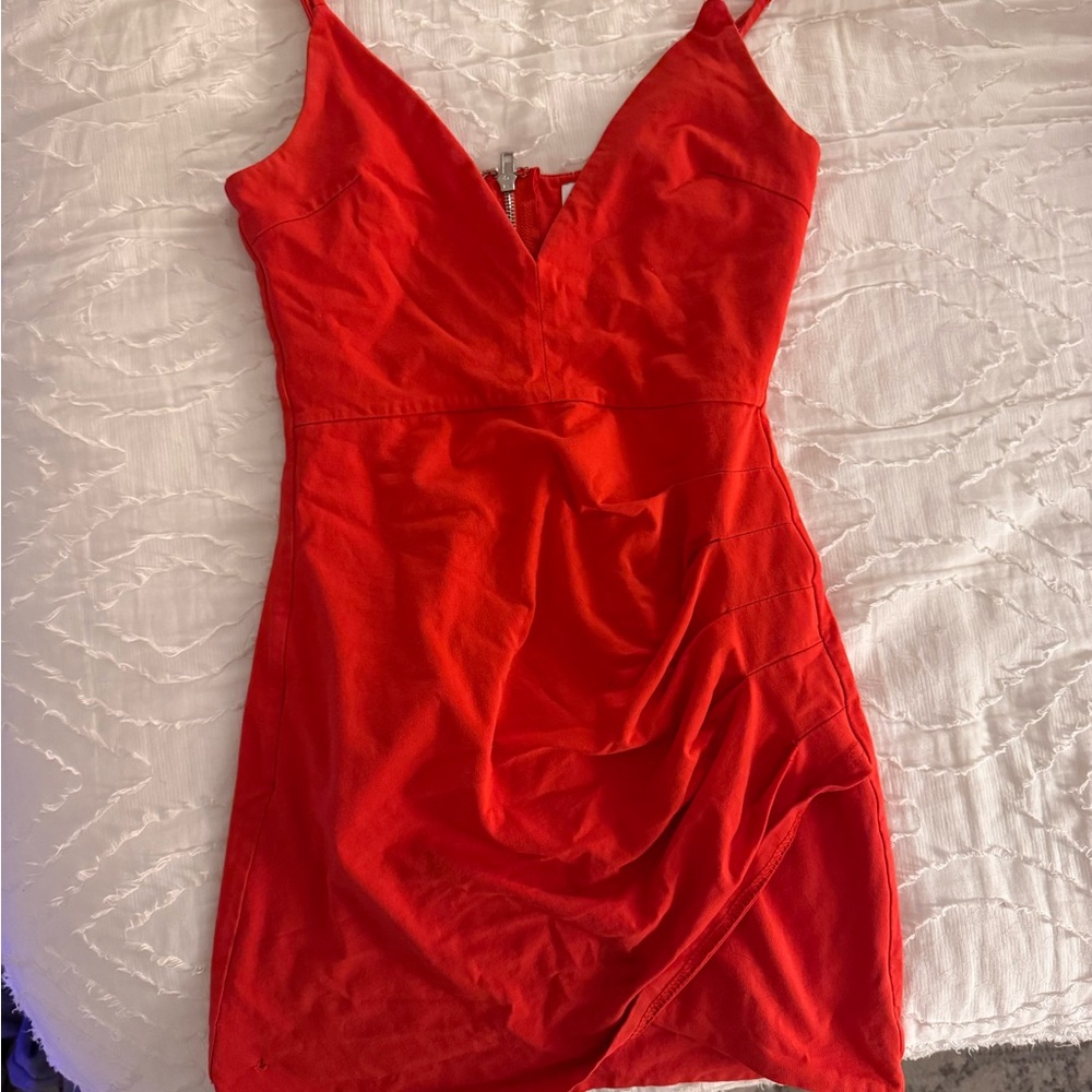 Princess Polly Vibrant Red Mini Dress